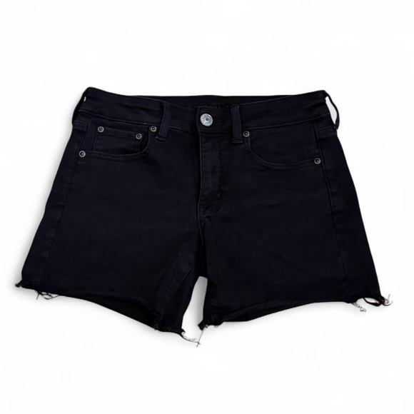 American Eagle Outfitters Pants - American Eagle Outfitters - Black Distressed Jean Shorts